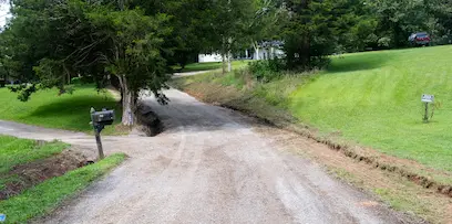 gravel driveway