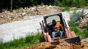 land grading features image